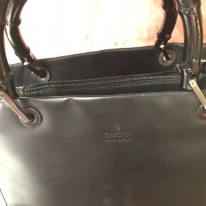 Gucci Black Leather Bag